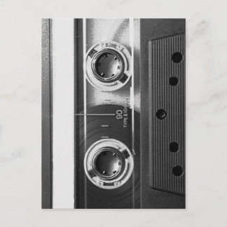 Carte Postale Bande Compact Cassette