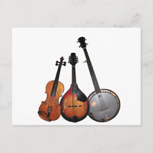 Carte Postale Bande de Bluegrass