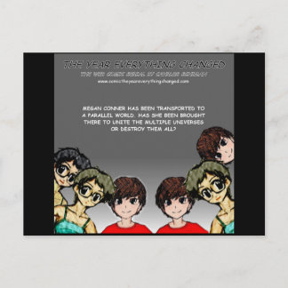 Carte Postale Bande dessinée : L'année où tout a changé