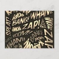 Bande dessinée rétro amusante Pop Art Vintage