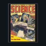 Carte Postale Bande-dessinée Sci-Fi : Science Comics 1<br><div class="desc">Sci-Fi Comic : Science Comics 1. Cette bande dessinée de l'âge d'or de Ace Magazines remonte à 1946. La couverture surprenante présente des aperçus du contenu ainsi que du nuage de champignons d'une explosion atomique ! La bande dessinée est du domaine public. Cela ferait un cadeau parfait pour les fans...</div>