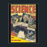 Carte Postale Bande-dessinée Sci-Fi : Science Comics 1<br><div class="desc">Sci-Fi Comic : Science Comics 1. Cette bande dessinée de l'âge d'or de Ace Magazines remonte à 1946. La couverture surprenante présente des aperçus du contenu ainsi que du nuage de champignons d'une explosion atomique ! La bande dessinée est du domaine public. Cela ferait un cadeau parfait pour les fans...</div>