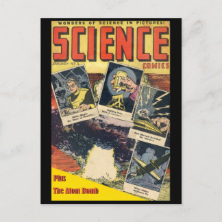 Carte Postale Bande-dessinée Sci-Fi : Science Comics 1