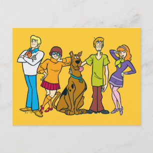 Carte Postale Bande entière 14 Mystery Inc