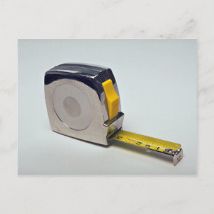 Carte Postale Bande pour mesurer des objets