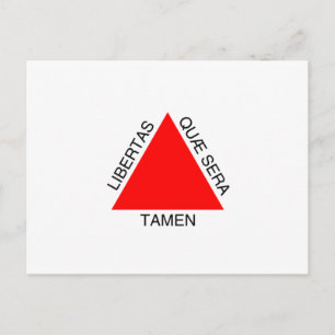 Carte Postale Bandeira de Minas Gerais, Brésil