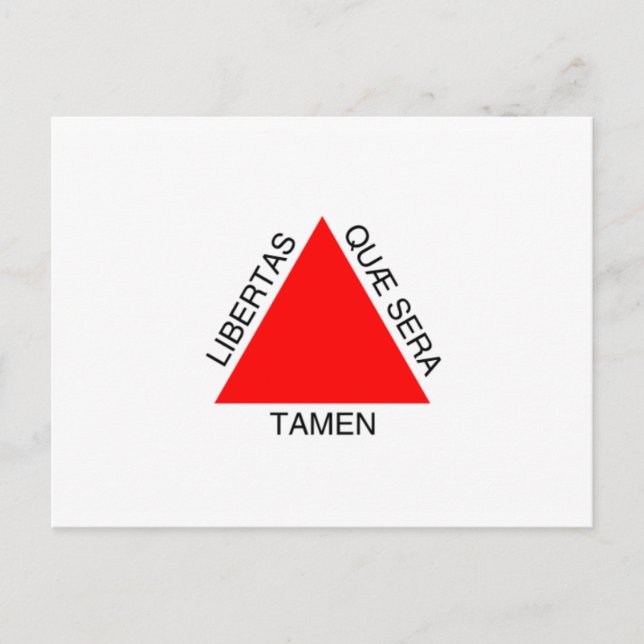 Carte Postale Bandeira de Minas Gerais, Brésil (Devant)