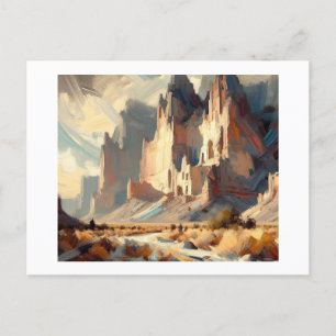 Carte Postale Bandelier Monument National Nouveau-Mexique,