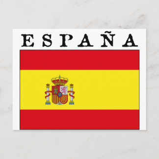 Carte Postale Bandera Española