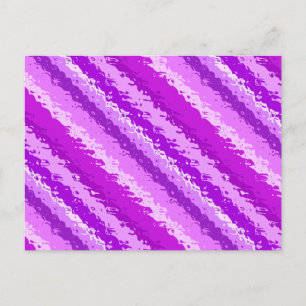 Carte Postale Bandes de verre - nuances améthyste violet