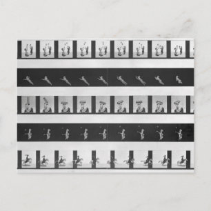 Carte Postale Bandes d'image pour un praxinoscope