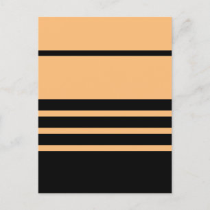 Carte Postale Bandes horizontales en terre cuite noire