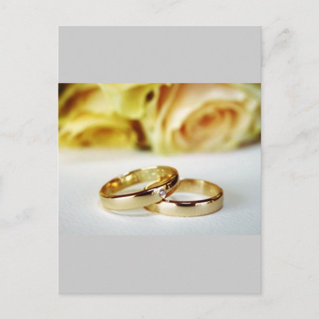 Carte Postale Bandes Mariages d'or (Devant)