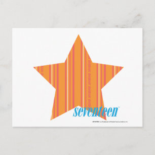 Carte Postale Bandes minces Orange 4