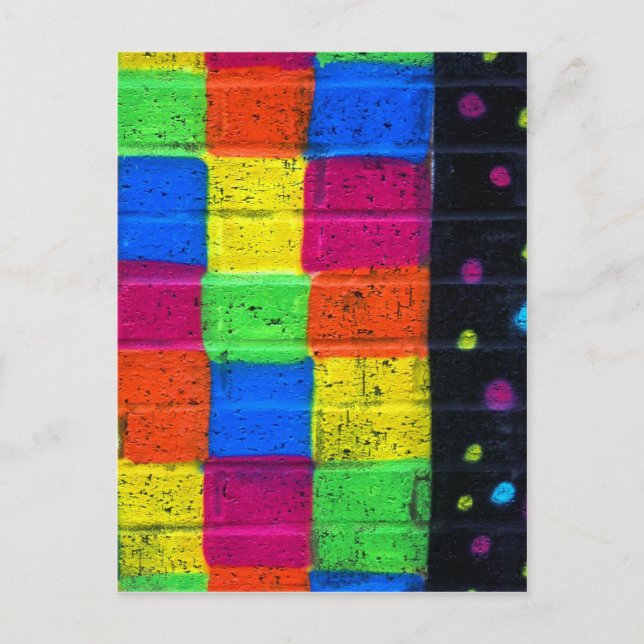 Carte Postale Bandes n Spots (Devant)