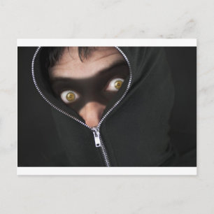 Carte Postale Bandit jaune