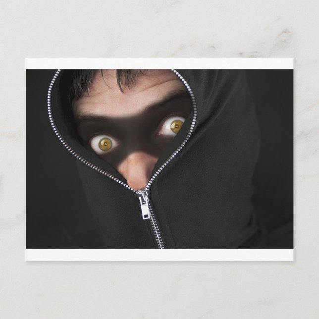 Carte Postale Bandit jaune (Devant)