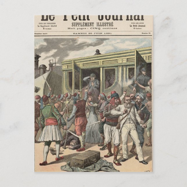 Carte Postale Bandits en Orient (Devant)