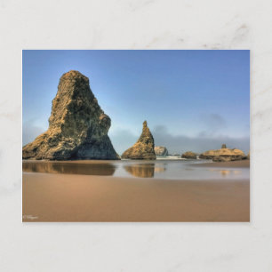Carte Postale Bandon Oregon Beach Ocean Scene