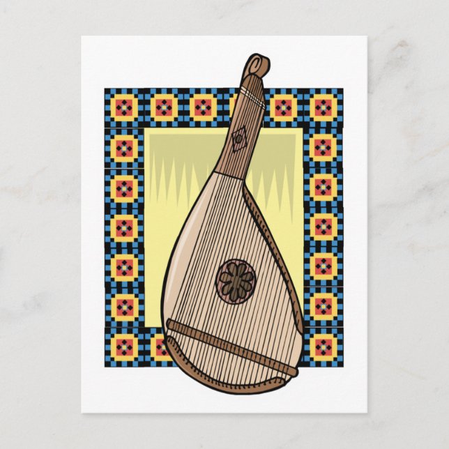 Carte Postale bandoura ukrainien (Devant)