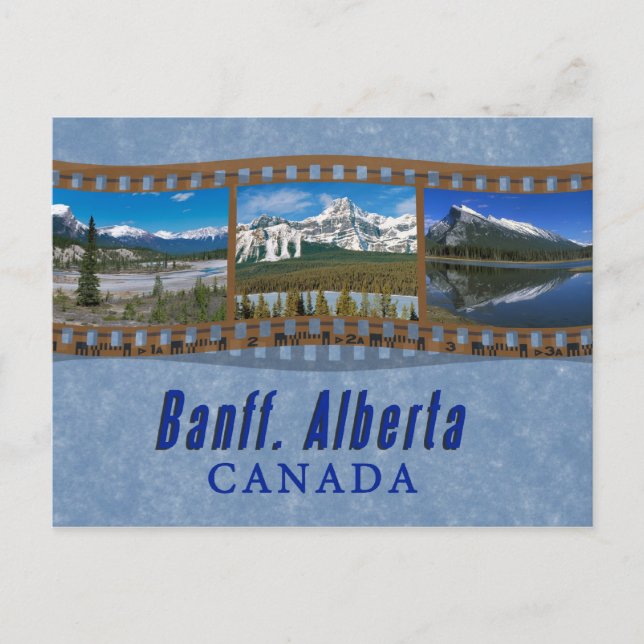 Carte Postale Banff (Devant)