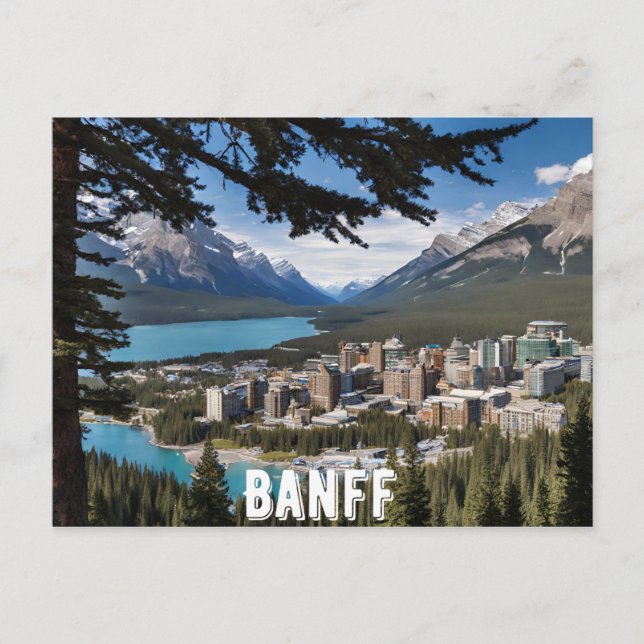 Carte Postale Banff (2) (Devant)