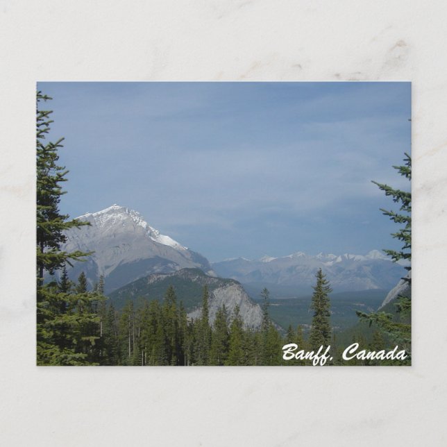 Carte Postale Banff Alberta Canada, Parc national du Canada (Devant)