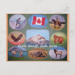 Carte postale Banff Lodging