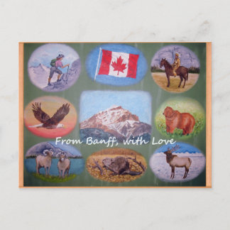 Carte postale Banff Lodging