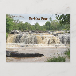 Carte Postale Banfora Cascades Burkina Faso