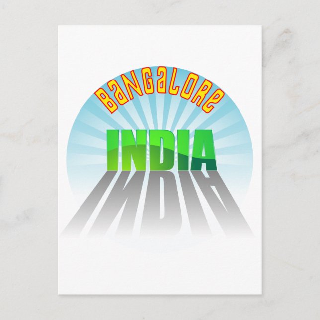 Carte Postale Bangalore (Devant)