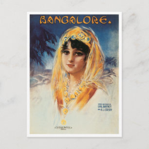 Carte Postale Bangalore Vintage couverture