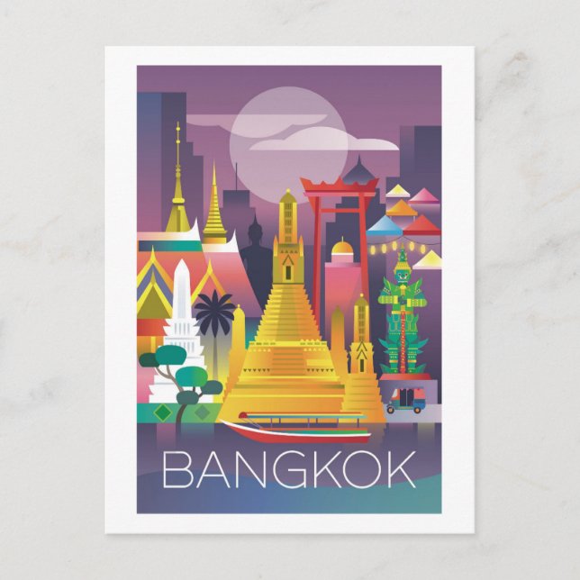 Carte postale Bangkok (Devant)