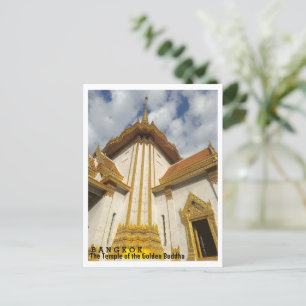 Carte Postale Bangkok, Temple du Bouddha d'Or, Thaïlande