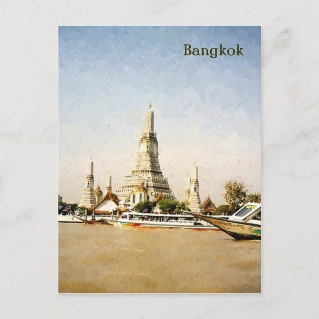 Carte Postale Bangkok, Thaïlande (Devant)