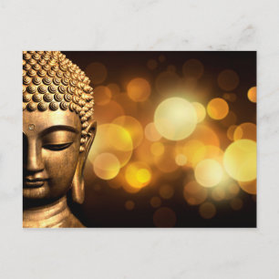 Carte Postale Bangkok, Thaïlande Bouddha en or