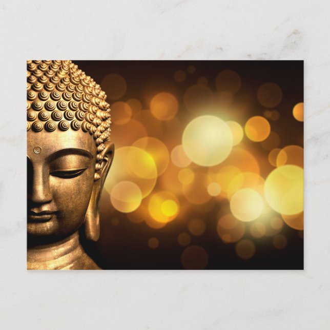 Carte Postale Bangkok, Thaïlande | Bouddha en or (Devant)