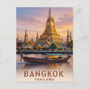 Carte Postale Bangkok Thaïlande Exploration historique et urbain