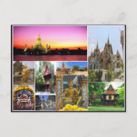 Bangkok voyage religion collage culturel bouddhism