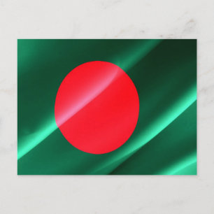 Carte Postale Bangladesh - Drapeau -