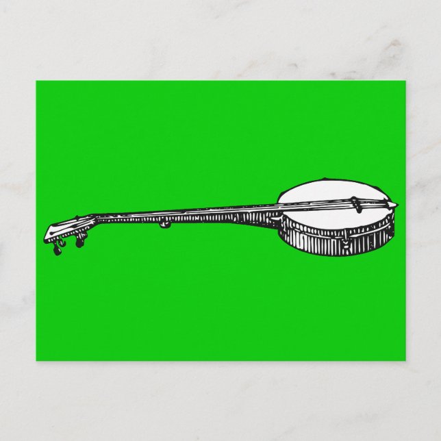 Carte Postale Banjo (Devant)