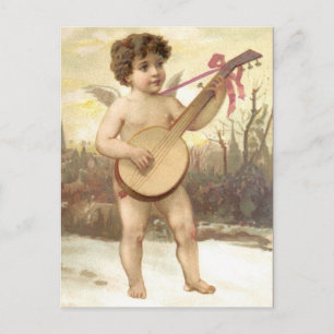 Carte postale Banjo Angel