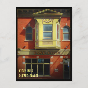 Carte Postale Bank Hotel Architecture Centre-ville Vieux Hull