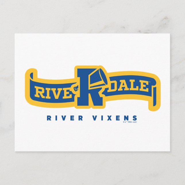 Carte Postale Bannière des River Vixens de Riverdale (Devant)