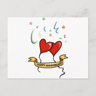 Carte Postale Bannière du bon anniversaire