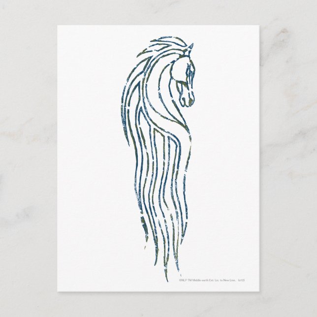 Carte Postale Bannière du Rohan Kings Hall (Devant)