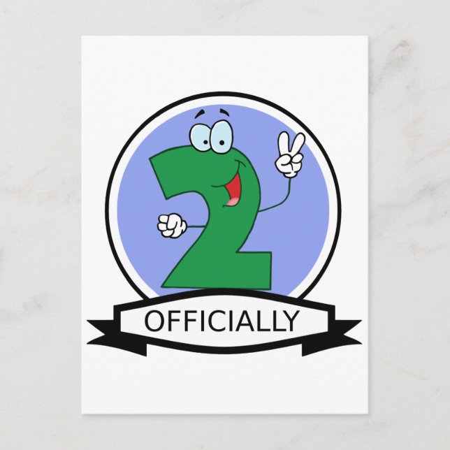 Carte Postale Bannière officielle 2 Anniversaire (Devant)