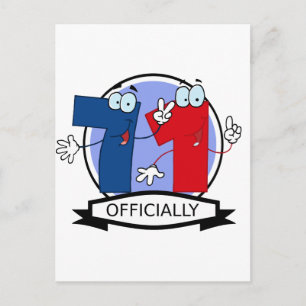 Carte Postale Bannière officielle de Birthday