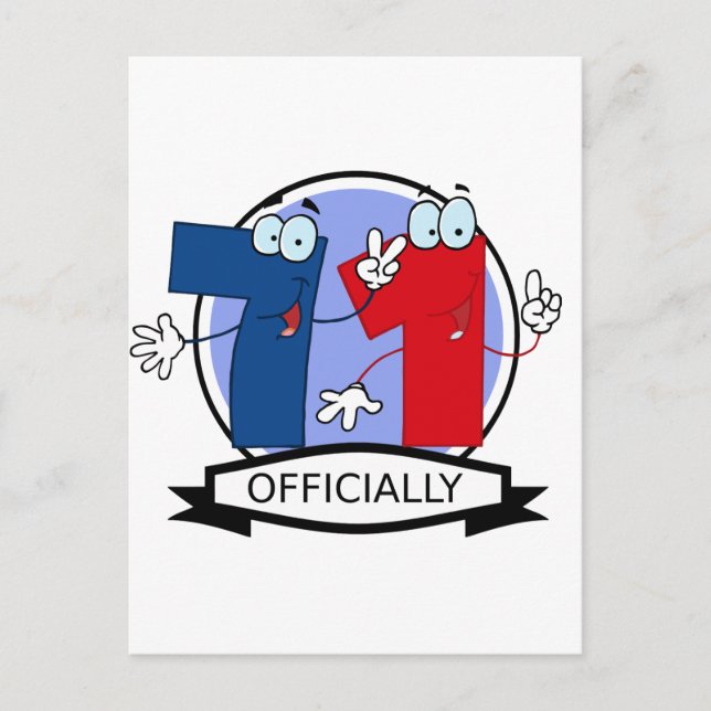 Carte Postale Bannière officielle de Birthday (Devant)