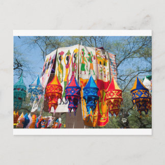 Carte Postale Bannières colorées
